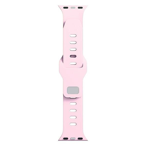 3MK Silicone Watch Strap różowy/powder pink dla Apple Watch 38/40/41mm