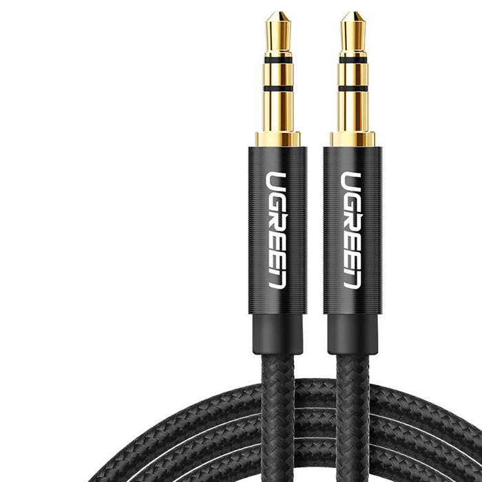 Ugreen kabel audio 2 x mini jack 3,5mm 2m czarny (50363 AV112)