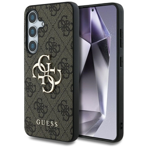 Etui Guess Big 4G Logo Classic Logo do    Samsung Galaxy S25+ brązowy