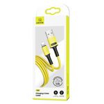 Kabel USAMS Lightning Fast Charge 1m Żółty