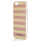 Etui GUESS Apple iPhone 6 6S Ethnic Chic Stripes 3D Case Pink Różowy Hardcase