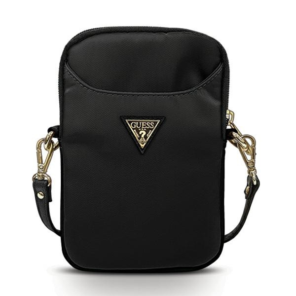 Torebka GUESS Nylon Triangle Logo Czarny