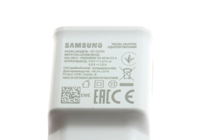 Oryginalna ŁADOWARKA SAMSUNG EP-TA200 Fast Charging Galaxy S8 S9 S10