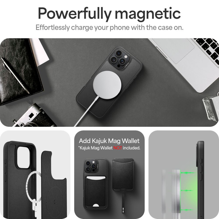 ETUI SPIGEN CYRILL KAJUK MAG MAGSAFE IPHONE 16 PRO BLACK