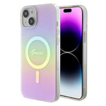 Etui Guess GUHMP15MHITSP iPhone 15 Plus 6.7" różowy/pink hardcase IML Iridescent MagSafe Case