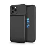 Etui TECH-PROTECT Powercase 4800MAH iPhone 12/12 Pro Black Czarne Case