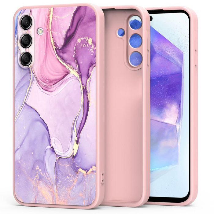 Etui Tech-protect Icon Galaxy A55 5g Marble