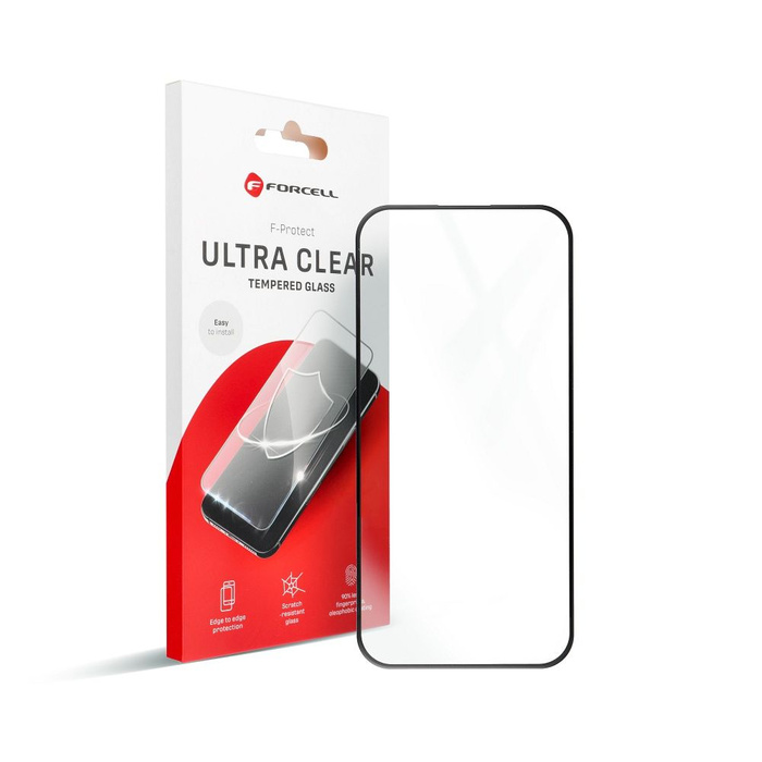 Szkło Hartowane Forcell Ultra Clear Glass - do Xiaomi Redmi Note 12 4G / Note 12 5G czarny