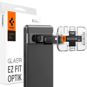 Osłona Aparatu Spigen Optik.tr ”ez Fit” Camera Protector 2-pack Google Pixel 7A Black