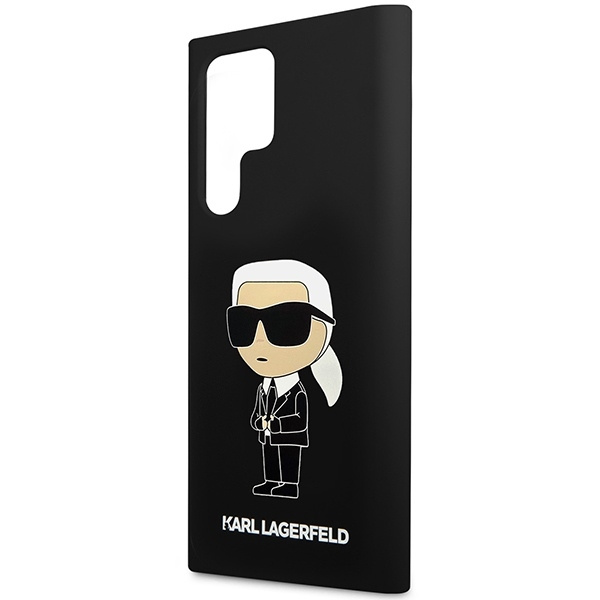 Etui Karl Lagerfeld Silicone NFT Ikonik - Etui Samsung Galaxy S23 Ultra (czarny) Case