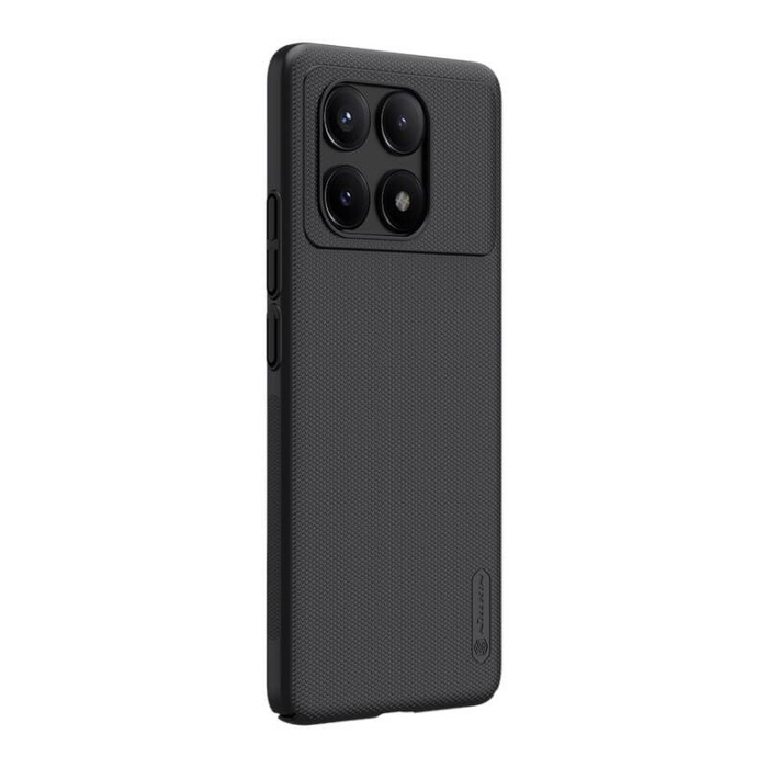 NILLKIN super frosted shield XIAOMI REDMI K70E POCO X6 PRO 5G, BLACK / CZARNY