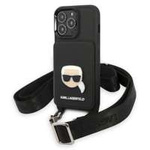 Etui Karl Lagerfeld Klhcp13lsakhpk iPhone 13 Pro / 13 6,1" Hardcase Saffiano Metal Karl Head Case