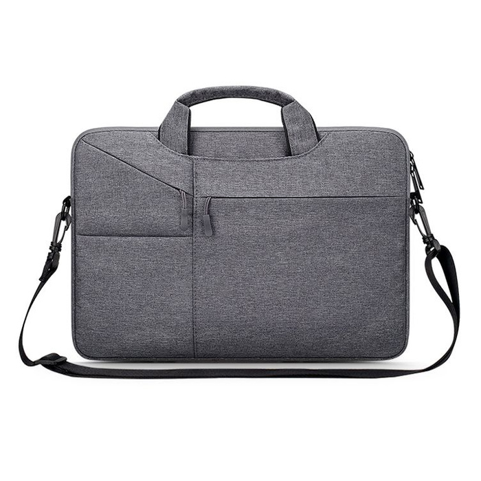 Etui TECH-PROTECT Pocketbag Laptop 14 Dark Grey Szare Case