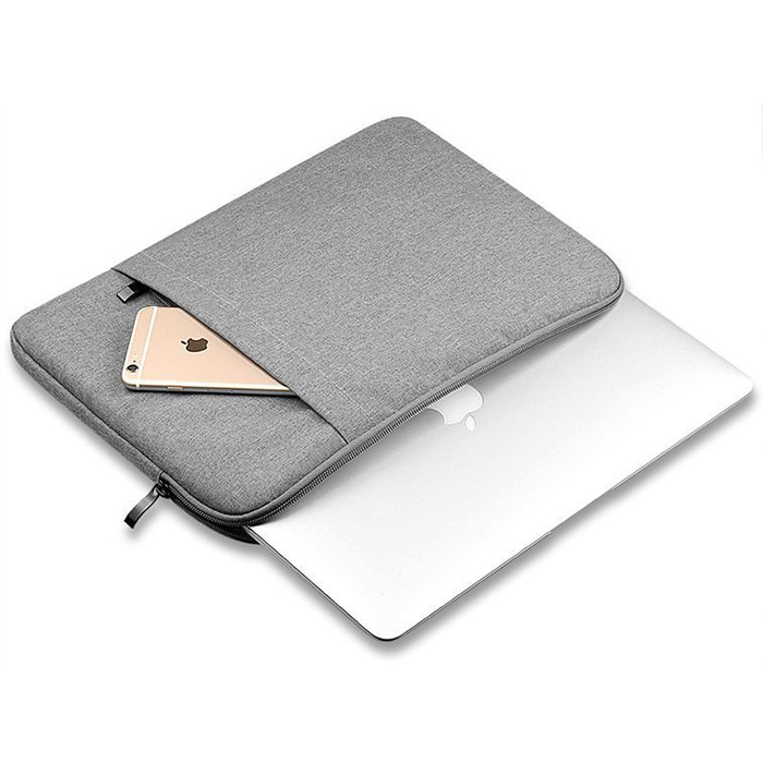 Etui TECH-PROTECT Laptop 13-14 Sleeve Light Grey Szare Case