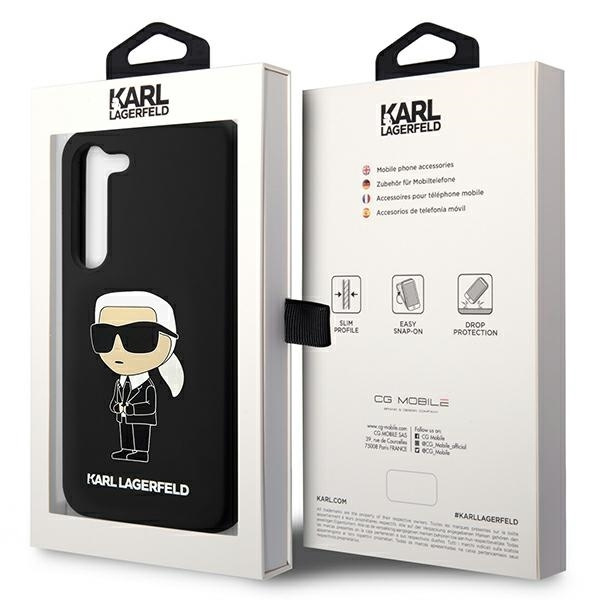 Etui Karl Lagerfeld Silicone Nft Ikonik - Etui Samsung Galaxy S23 (czarny) Case