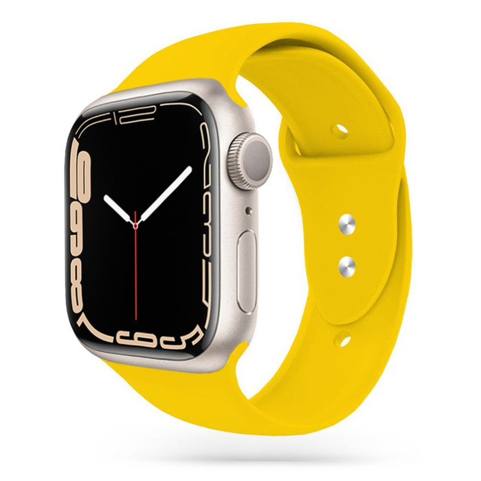 Pasek TECH-PROTECT Apple Watch 4 / 5 / 6 / 7 / SE (42 / 44 / 45 MM) Iconband Yellow