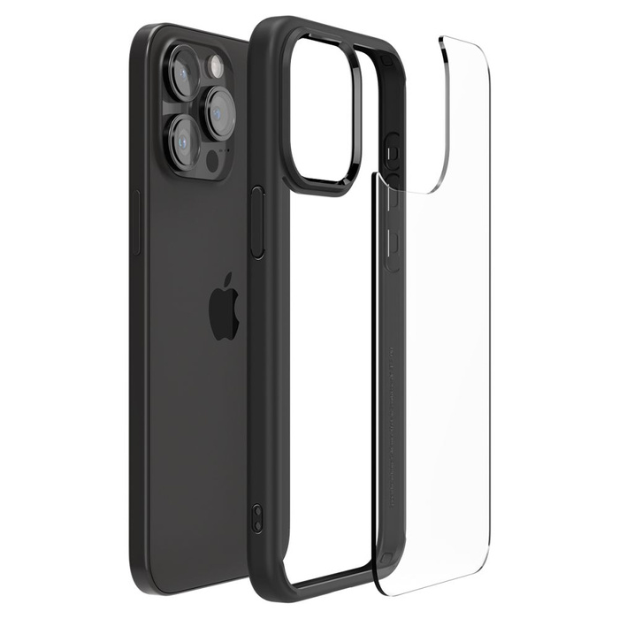 Etui Spigen Ultra Hybrid iPhone 15 Pro Matte Black