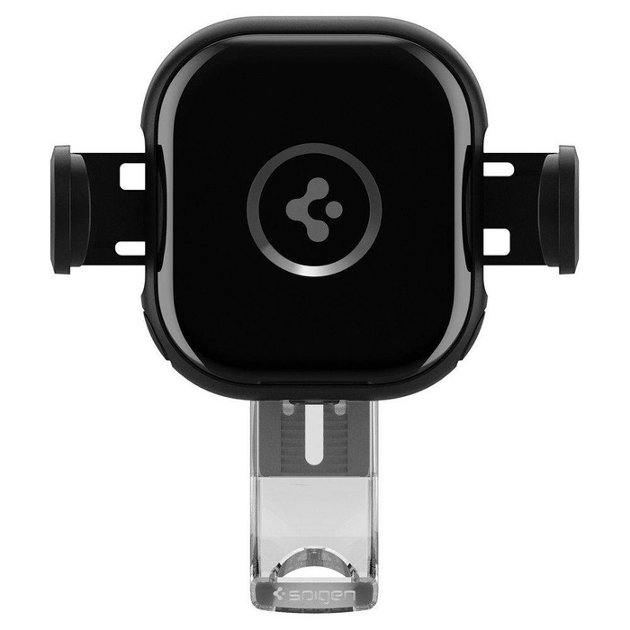 Uchwyt Spigen Uts12w Onetap Universal Vent Car Mount Wireless Charger Black