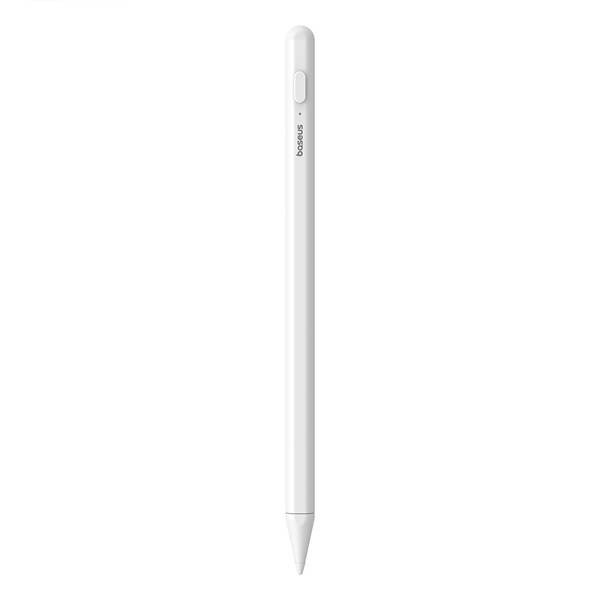 BASEUS rysik do telefonu pojemnościowy Stylus Writing 2 Lite LED (wersja aktywna) 130 mAh biały P80015802213-02/BS-PS025