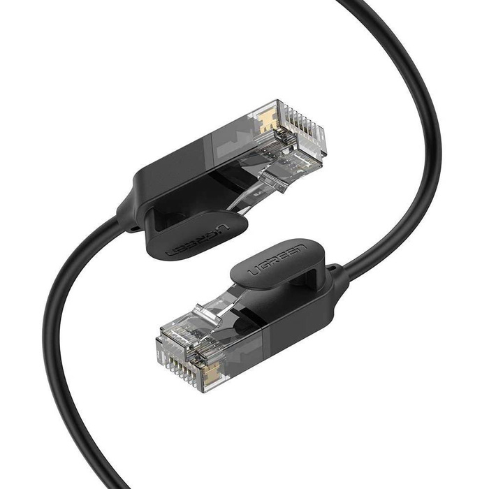 Kabel Sieciowy UGREEN NW122 Ethernet RJ45 Cat.6A UTP 5m Czarny