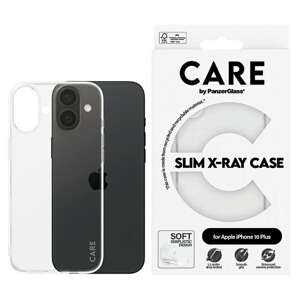 Etui CARE by PanzerGlass X-Ray Soft Basic Case iPhone 16 Plus 6.7" przezroczysty/transparent 1443