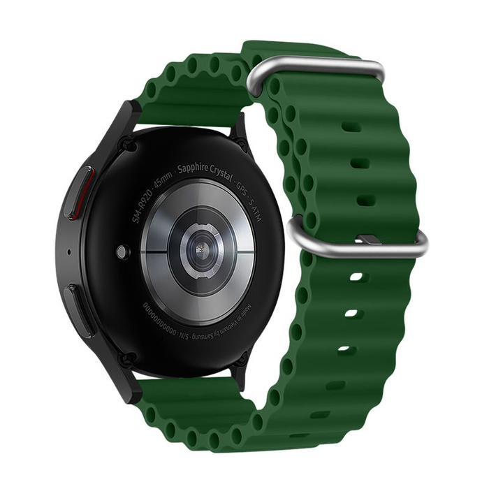 FORCELL F-DESIGN FS01 pasek do SAMSUNG Watch 20 mm zielony