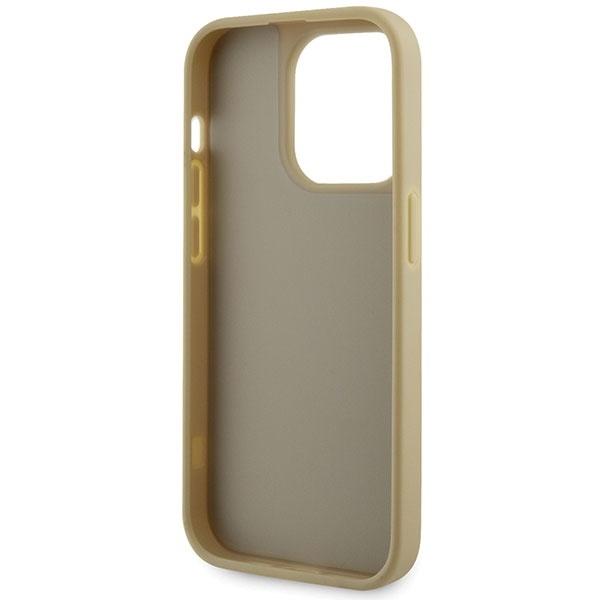 Etui Guess GUHCP14LHDGTPD iPhone 14 Pro 6.1" złoty/gold hardcase Rhinestone Triangle Case