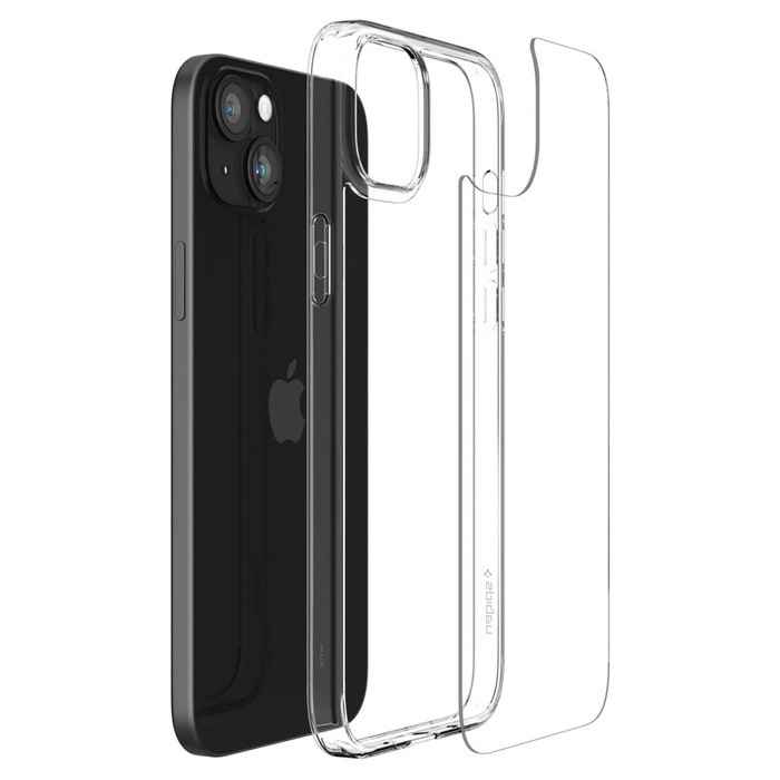 Etui Spigen Airskin Hybrid iPhone 15 Crystal Clear Case