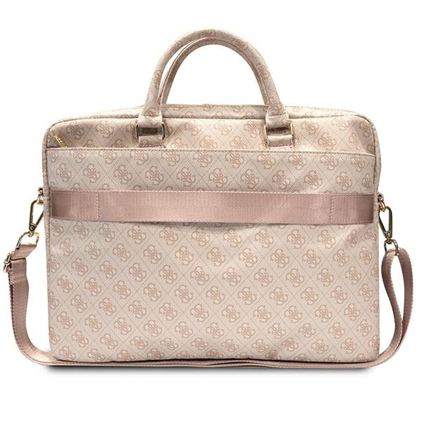 Guess Torba GUCB15P4RPSP 16" różowy/ pink 4G Printed Stripes