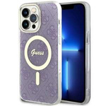 Etui Guess GUHMP14XH4STU iPhone 14 Pro Max 6.7" purpurowy/purple hardcase 4G MagSafe Case