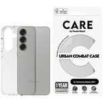 Etui CARE by PanzerGlass Flagship Urban   Combat do Samsung Galaxy S25+ przezroczysty