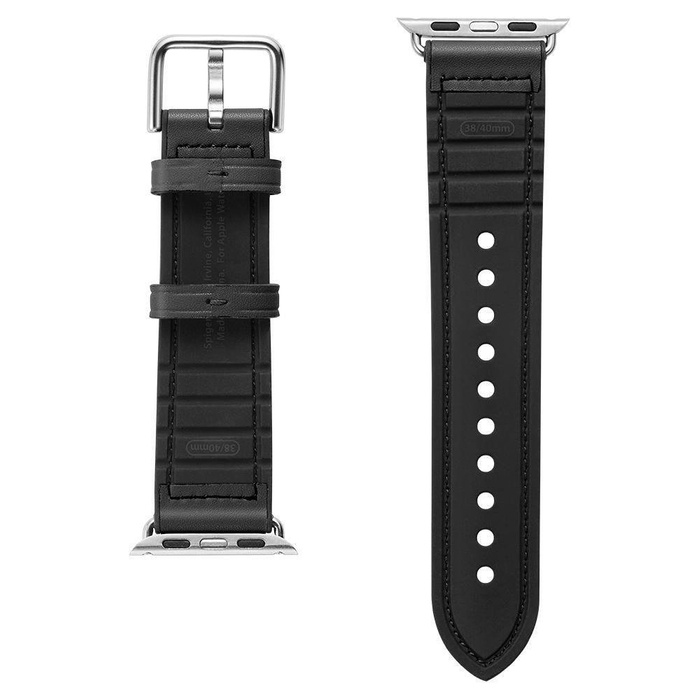 Pasek SPIGEN Apple Watch Retro Fit Band 9 8 7 SE 2022 38mm 40mm 41mm Black