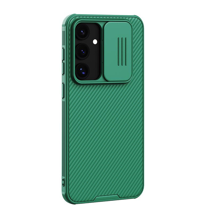 NILLKIN CAMSHIELD PRO SAMSUNG S24 FE DARK GREEN / ZIELONY