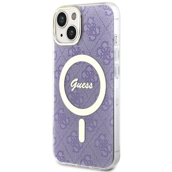 Etui Guess GUHMP14MH4STU iPhone 14 Plus 6.7" purpurowy/purple hardcase 4G MagSafe Case