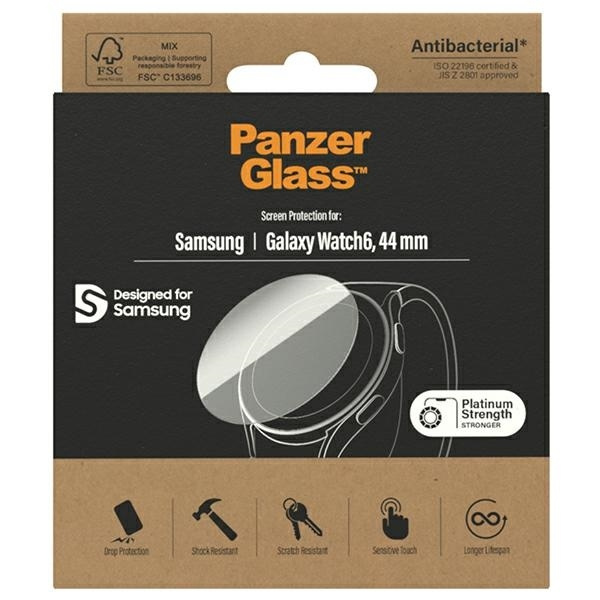 PanzerGlass Galaxy Watch6 44mm Screen Protection Antibacterial 3682