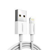 Ugreen kabel przewód USB - Lightning MFI 2m 2,4A biały (20730)