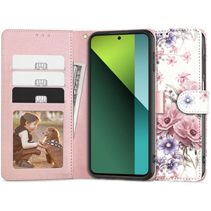 Etui Tech-protect Wallet Xiaomi Redmi Note 13 Pro 5g / Poco X6 5g Blossom Flower Case