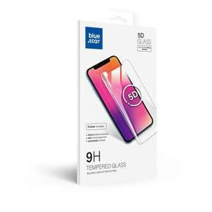 Szkło hartowane Blue Star 5D - do Huawei P60 Pro (full glue/case friendly) - czarny