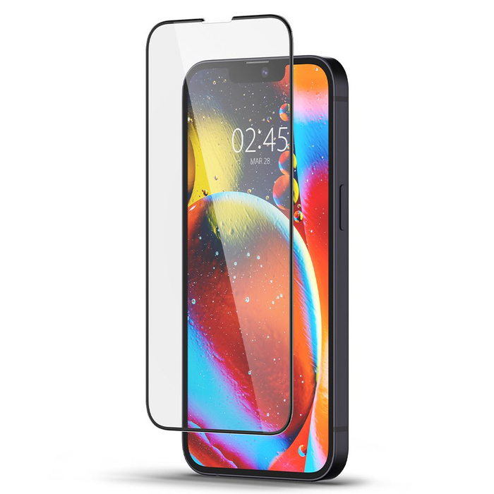 SPIGEN Glass Fc Full Cover iPhone 13 Pro Max / 14 Plus Szkło Hartowane Black