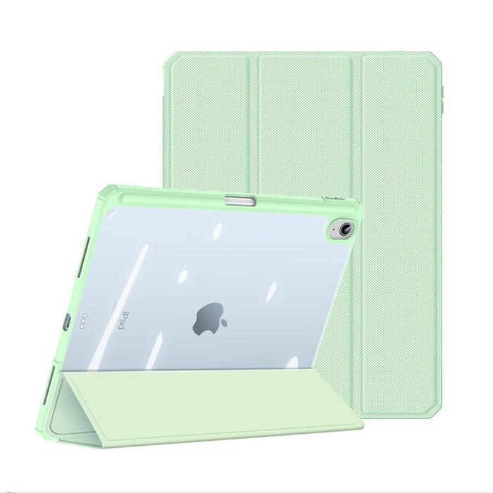 Dux Ducis Toby etui iPad 10.9'' 2022 (10 gen.) pokrowiec z miejscem na rysik Apple Pencil smart cover podstawka zielone