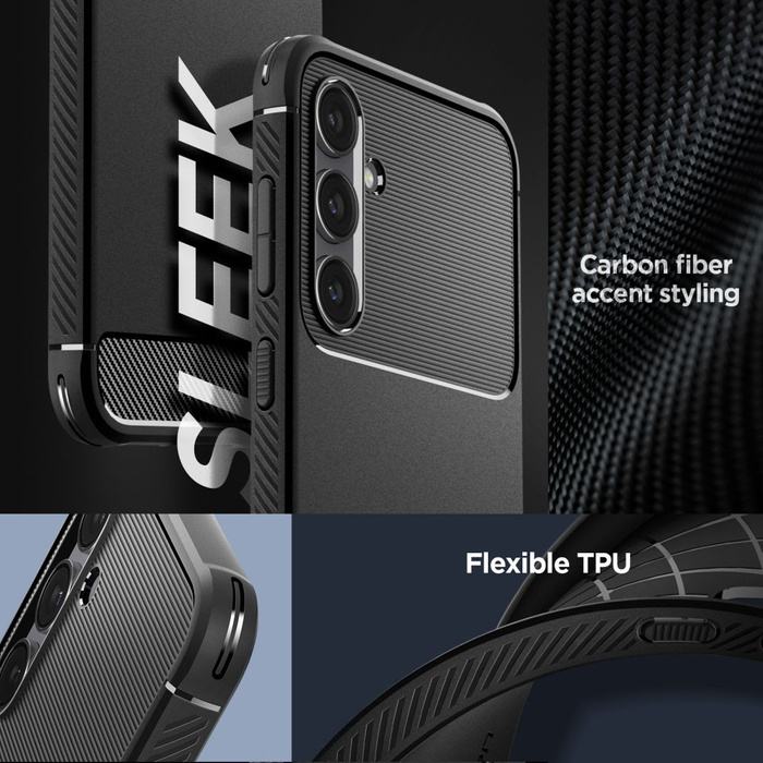 Etui Spigen Rugged Armor Galaxy S23 FE Matte Black Case