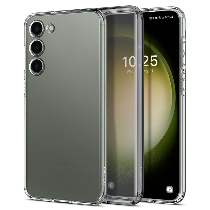 Etui Spigen Liquid Crystal Galaxy S23 Crystal Clear Case