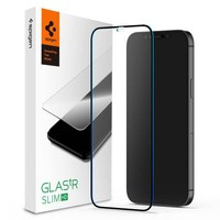 Szkło Hartowane SPIGEN Glass Fc iPhone 12 Mini Black Czarne