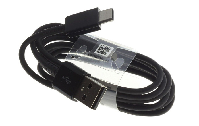 Kabel SAMSUNG Galaxy S8 S9 USB-C ORYGINALNY EP-DG950CBE Czarny