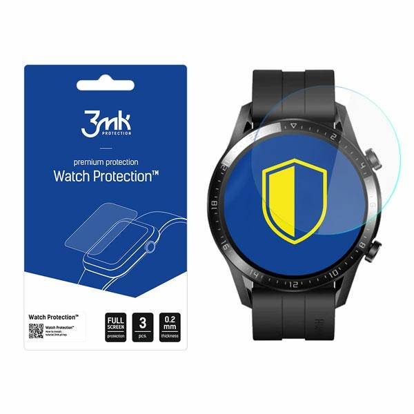 Szkło Hybrydowe 3MK Flexible Glass Huawei Watch Gt 2 46mm