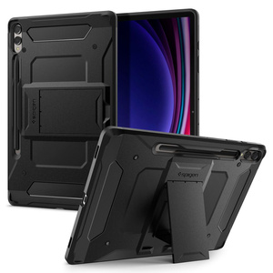 Etui Spigen Tough Armor ”pro” Galaxy Tab S9+ Plus 12.4 X810 / X816B Black Case