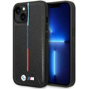 Etui Bmw Bmhcp15s22pvtk Iphone 15 / 14 / 13 6.1" Czarny/black Hardcase M Quilted Tricolor Case