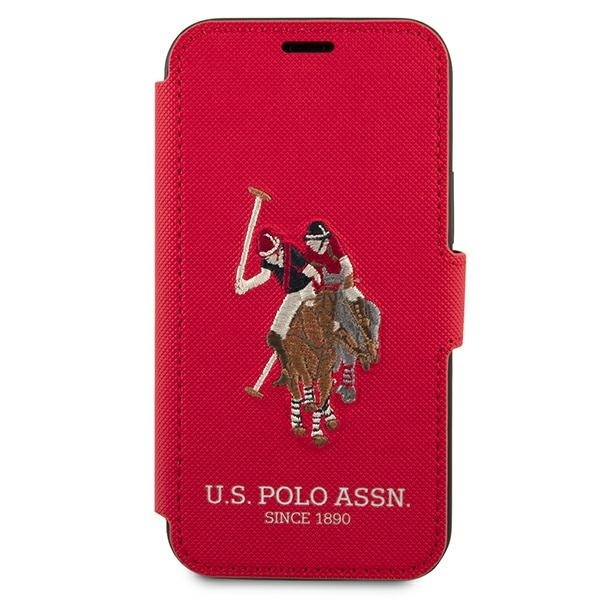 Etui US POLO Apple iPhone 12 Mini Polo Embroidery Collection Czerwony Case