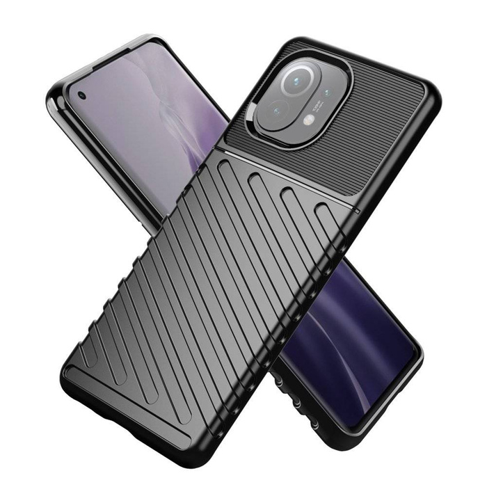 Thunder Case elastyczne pancerne etui pokrowiec Xiaomi Mi 11 niebieski