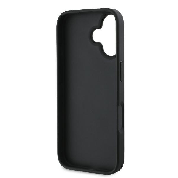 Etui Guess iPhone 16 6.1" czarny/black hardcase 4G Big Logo